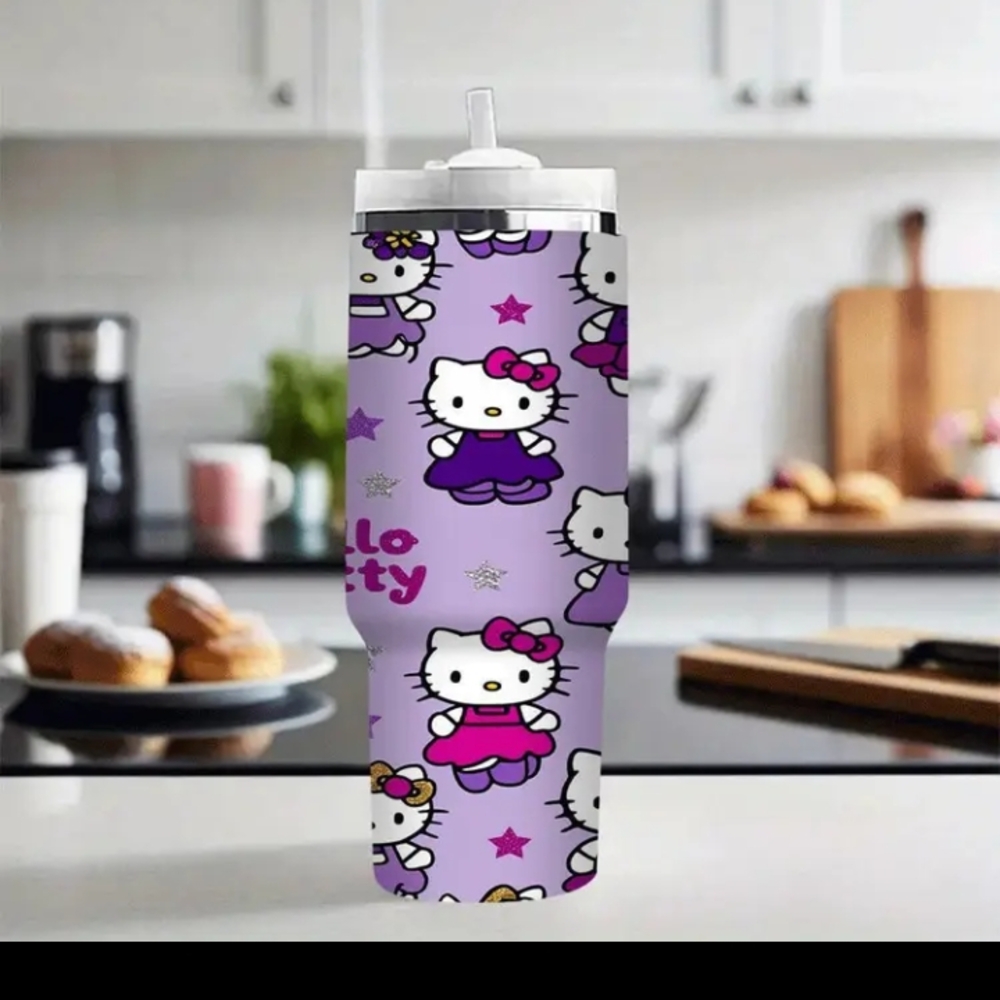 Hello Kitty Purple Tumbler